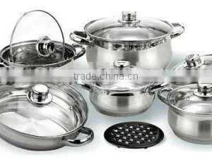 High Quality Stainless Steel Stockpot Set thumbnail-5