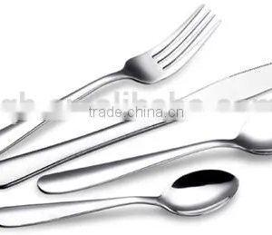 4pcs Stainless Steel Cutlery Set Spoon/fork and Knife Set thumbnail-1