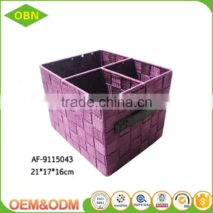 Large Durable Decorative Handmade Box Storage Basket thumbnail-5