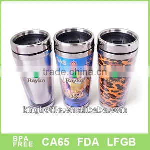 Hot Selling 16 Oz. Stainless Steel DIY Photo Tumbler With Waterproof Top thumbnail-1