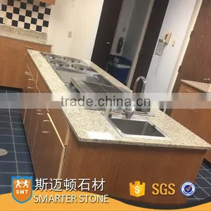 Middle Santa Cecilia Granite Island Counter thumbnail-1