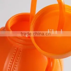 New Innovative Plastic Round Drinking Bottle Kettle With Cap and Straw thumbnail-2