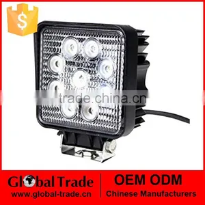 151531 9 Led 27W Diecast Aluminum Alloy Housing Waterproof Working Lamp for Motorcycle thumbnail-1