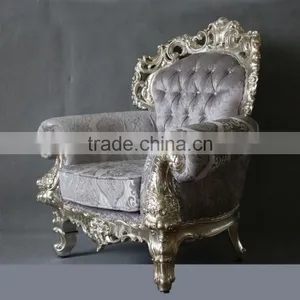 MS-1406-02&MS-1407-02&MS-1408-02 American Style Furniture Sofa Set in Silver Finish thumbnail-4