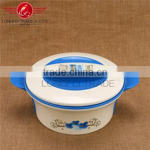 4pcs Fresh-keeping Box, 0.5L, 1L, 1.5L, 2L Food Warmer ,lunch-box, Plastic Outer+ Stainless Steel Inner Storage thumbnail-2