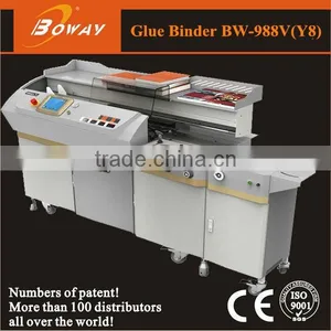 Photographic Studio 988V Y8 Creasing On-line Auto Side Glue Perfect Photo Book Making Machine thumbnail-1