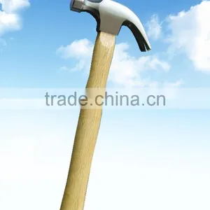 Drop Forged Claw Hammer With Wooden Handle thumbnail-1