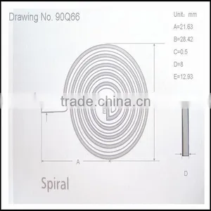 ISO Standard Thermal Bimetal Coil for Auto Part thumbnail-2
