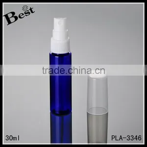 Wholesale Good Market 2017 Hot New Productsblue Cosmetic Toner Perfume 30ml Biodegradable Plastic Spray Bottle thumbnail-3