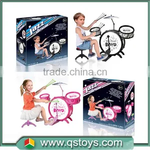 12/PCS Musical Instrument Toy Jazz Drum Set QS150806071 thumbnail-1