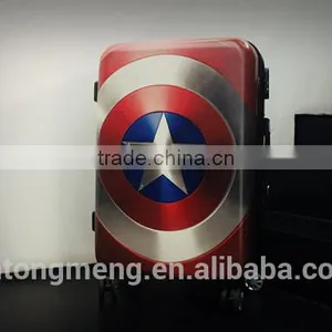 Hard Shell Travel Luggage Trolley Suitcase Printing Luggage thumbnail-3
