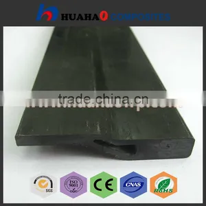 High Strength Pultruded Carbon Fiber Profile With Low Price thumbnail-1