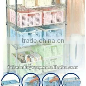 Plastics Storage Collapsiable Bin thumbnail-1