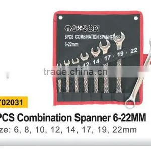 Y02031 8PCS 6-22MM Combination Spanner Set thumbnail-1