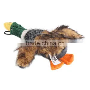 2015 Classic Dog Toys Stuffed Squeaking Duck Dog Toy Plush Puppy Honking Duck for Dogs Pet Chew Squeaker Squeaky Toy thumbnail-1