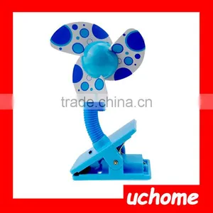 UCHOME 2017 Baby Prams Cots Play Gyms Mini Safety Clip-on Fan Baby Stroller Jogger Safety Clip Fan thumbnail-2