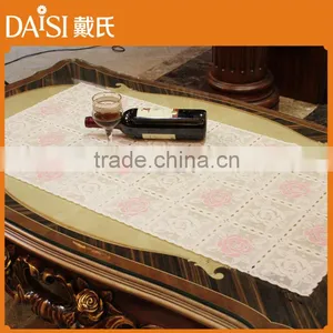 50cm*20m High Quality Colorful and Beautiful Printing PVC Lace Table Cloth thumbnail-5