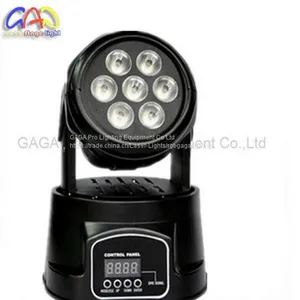 Mini Disco DJ Lights 7PCS X 12W RGBW Wash 4 In1 Moving Head Light Stage for Sale thumbnail-3