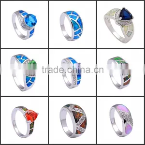 Opal Ring Jewelry Accessories Finished Wedding Engagment Ring thumbnail-3