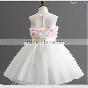 2016 New Blue Princess Dress For Little Girl Adorable Girl Party Dress Cute Kids Wear GD90427-9 thumbnail-3
