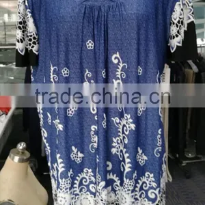 2017 High Quality Multi Color Women Denim Spring New Design Normal Blouse thumbnail-1