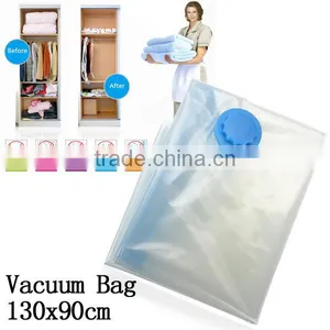 New Hot Sale 90130cm Compress Space Saving Vacuum Storage Seal Travel Large Bag Compression Space Saver High Quality thumbnail-1