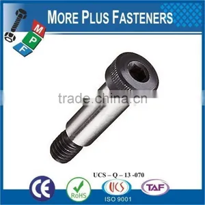 Made In Taiwan Hardened Steel Smooth Head Stainless Steel Socket Shoulder Bolt thumbnail-3