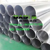 304 Stainless Steel Wedge Wire Screen Pipe China Manufacturer thumbnail-2