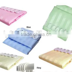 100% Polyester Hotel Shower Curtain for Hotel thumbnail-1