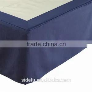 2017 Wholesale Customized High Quality 5 Star Hotel Jacquard Bed Skirt thumbnail-1