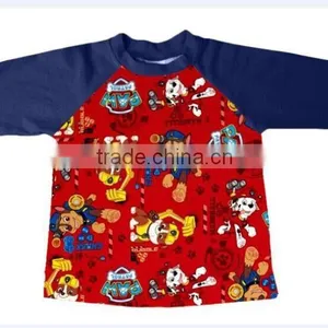 2017boy Removing Clothes of Girl Image Wholesale Icing Cute Animals Printed Shirt Children Ruffle Shirts Toddler thumbnail-4