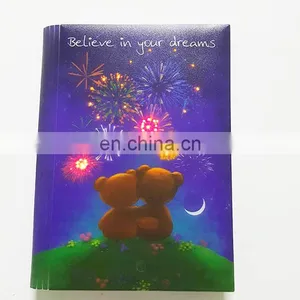 2017 Free Samples Hardcover a4 Szie Notebook Custom Printing With Led Light thumbnail-1