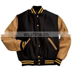Custom Latterman Varsity Jacket / Versity Man Jacket Wholesale / Winter Leather Jacket Winter Leather Varsity2015 thumbnail-4