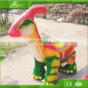 KAWAH Amusement Park Playground Coin Operated Dinosaur Riding Toy thumbnail-2