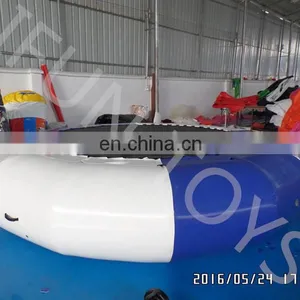 4meters Cheap Inflatable Water Jumping Trampoline for Children Water Park Obstacles thumbnail-2