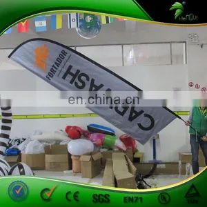Outdoor Advertising Beach Flag, Feather Flag , Advertising Flags And Banners thumbnail-2