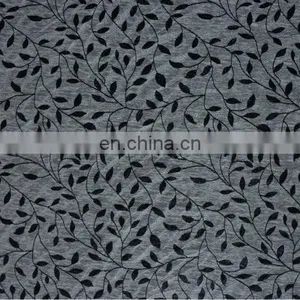 2014 Cation Jacquard Leaf Print Like Foil Fabric thumbnail-2