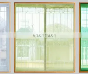 Polyester Screen Netting Material and Door & Window Screens Type Stripe Door Curtain Decoration With Bird Button thumbnail-2