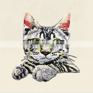 Custom 3d Logo Design Animal Sew on Embroidery Patches thumbnail-2