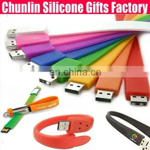 Silicone USB Bracelets thumbnail-5