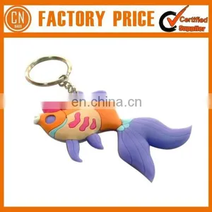 High Quality Custom Shape Keychain Soft PVC Rubber Keychains thumbnail-3
