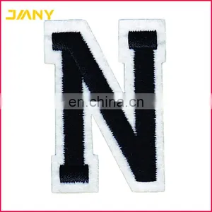Custom Letter Iron On Embroidered Applique Patch for Clothing thumbnail-6