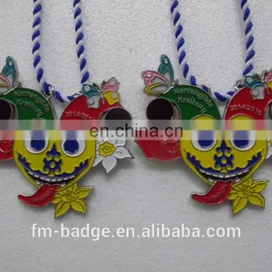 Custom Soft Enamel Carnival Medal With Ribbon thumbnail-1