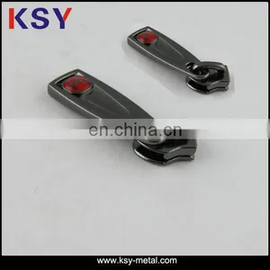 Custom Metal Auto Lock Zipper Slider With Bag thumbnail-2