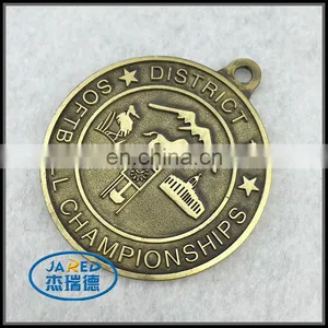 Cheap Custom Bronze Medal Blank Metal Medallion thumbnail-1
