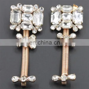 New Designs Rhinestone Flip Flop Accessories Rhinestone Shoe Chain Sandal Ornament Decoration thumbnail-1