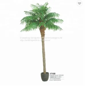 the Newest Product Real Looking Artificial Palm Tree Bonsai for Sale thumbnail-1