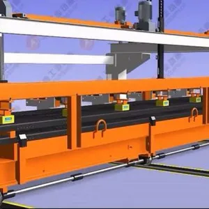 AMD357 Auto CNC Punching Installation for Beam thumbnail-2