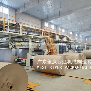 7 Layer Complete Corrugated Cardboard Production Line Wet End and Dry End thumbnail-2