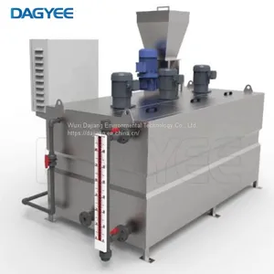 Stainless Steel PAM Polymer Auto Chemical Dry Powder Dosing Device Use In Sludge Dewatering Machines thumbnail-2